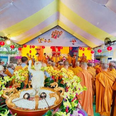 Trang Nghiêm lễ Tắm Phật tại Tổ đình Quan Âm Tu Viện
